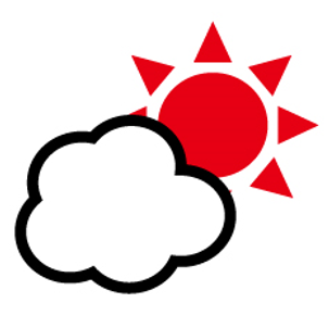晴れ時々曇りマーク